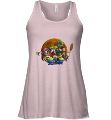 Disney Pixar Toy Story Halloween Moon Group Women's Racerback Tank Women's Racerback Tank - FordPhuMy