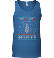 Christmas Baseball Snowman Ugly Christmas Xmas Men's Tank Top Men's Tank Top - FordPhuMy