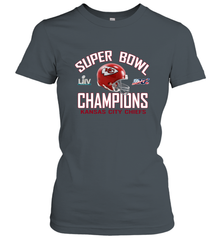 NFL super bowl Kansas City Chiefs Logo Helmet champions Women's T-Shirt Women's T-Shirt - FordPhuMy
