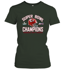 NFL super bowl Kansas City Chiefs Logo Helmet champions Women's T-Shirt Women's T-Shirt - FordPhuMy