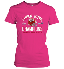 NFL super bowl Kansas City Chiefs Logo Helmet champions Women's T-Shirt Women's T-Shirt - FordPhuMy