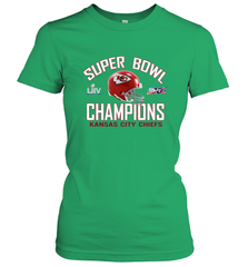 NFL super bowl Kansas City Chiefs Logo Helmet champions Women's T-Shirt Women's T-Shirt - FordPhuMy