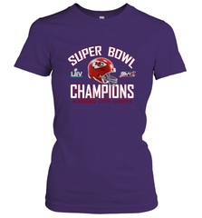 NFL super bowl Kansas City Chiefs Logo Helmet champions Women's T-Shirt Women's T-Shirt - FordPhuMy
