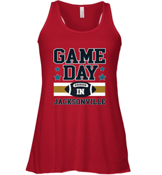 NFL Jacsonville Game Day Football Home Team Women's Racerback Tank