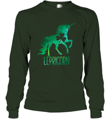 Lepricorn Leprechaun Unicorn shirt St Patricks Day Long Sleeve T-Shirt Long Sleeve T-Shirt - FordPhuMy