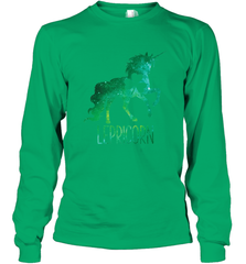 Lepricorn Leprechaun Unicorn shirt St Patricks Day Long Sleeve T-Shirt Long Sleeve T-Shirt - FordPhuMy
