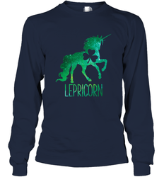 Lepricorn Leprechaun Unicorn shirt St Patricks Day Long Sleeve T-Shirt