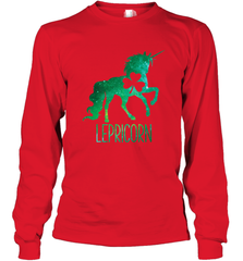 Lepricorn Leprechaun Unicorn shirt St Patricks Day Long Sleeve T-Shirt Long Sleeve T-Shirt - FordPhuMy