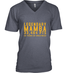 Black Mamba Legendary Mamba Out Farewell Tribute Men's V-Neck Men's V-Neck - FordPhuMy