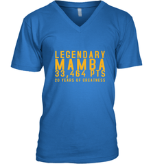 Black Mamba Legendary Mamba Out Farewell Tribute Men's V-Neck Men's V-Neck - FordPhuMy