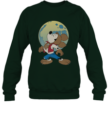 Disney Mickey Mouse Werewolf Halloween Costume Crewneck Sweatshirt Crewneck Sweatshirt - FordPhuMy