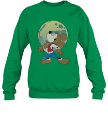 Disney Mickey Mouse Werewolf Halloween Costume Crewneck Sweatshirt Crewneck Sweatshirt - FordPhuMy