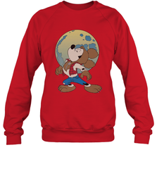 Disney Mickey Mouse Werewolf Halloween Costume Crewneck Sweatshirt Crewneck Sweatshirt - FordPhuMy