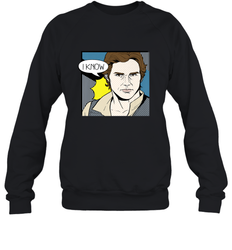 Star Wars Han Solo I Know Pop Art Couples Crewneck Sweatshirt
