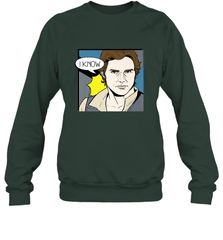 Star Wars Han Solo I Know Pop Art Couples Crewneck Sweatshirt Crewneck Sweatshirt - FordPhuMy