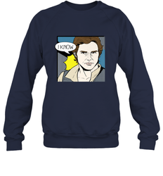 Star Wars Han Solo I Know Pop Art Couples Crewneck Sweatshirt