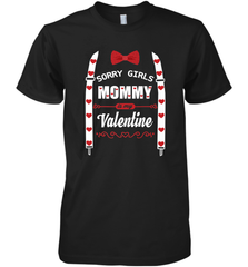 Funny Valentine's Day Bow Tie Present For Your Boys, Son Men's Premium T-Shirt Men's Premium T-Shirt - FordPhuMy