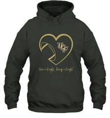 UCF Knights Football Inside Heart  Team  Apparel Hooded Sweatshirt Hooded Sweatshirt - FordPhuMy