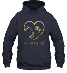 UCF Knights Football Inside Heart  Team  Apparel Hooded Sweatshirt Hooded Sweatshirt - FordPhuMy