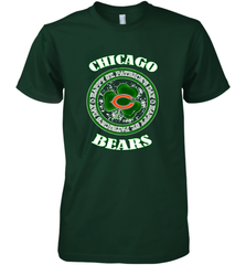 NFL Chicagi Bears Logo Happy St Patrick's Day Men's Premium T-Shirt Men's Premium T-Shirt - FordPhuMy