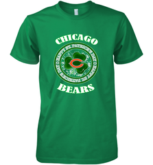 NFL Chicagi Bears Logo Happy St Patrick's Day Men's Premium T-Shirt Men's Premium T-Shirt - FordPhuMy