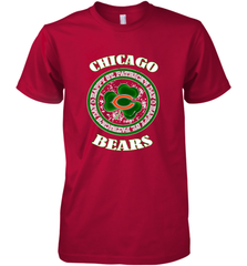 NFL Chicagi Bears Logo Happy St Patrick's Day Men's Premium T-Shirt Men's Premium T-Shirt - FordPhuMy
