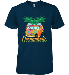 Retro Surfer Love Surfing Beach Party Tropical Vacay Men's Premium T-Shirt Men's Premium T-Shirt - FordPhuMy