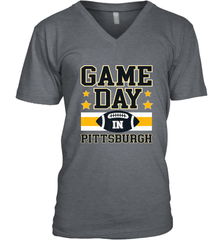 NFL Pittsburgh PA. Game Day Football Home Team Men's V-Neck Men's V-Neck - FordPhuMy