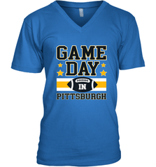 NFL Pittsburgh PA. Game Day Football Home Team Men's V-Neck Men's V-Neck - FordPhuMy