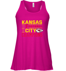 Kansas City Football Champions Vintage KC Distressed Gift Women's Racerback Tank Women's Racerback Tank - FordPhuMy
