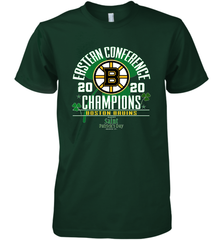 NHL ST PATRICK'S DAY Boston Bruins Fanatics 2020 Eastern Conference Champions Defensive Zone Men's Premium T-Shirt Men's Premium T-Shirt - FordPhuMy