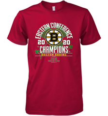 NHL ST PATRICK'S DAY Boston Bruins Fanatics 2020 Eastern Conference Champions Defensive Zone Men's Premium T-Shirt Men's Premium T-Shirt - FordPhuMy