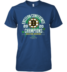 NHL ST PATRICK'S DAY Boston Bruins Fanatics 2020 Eastern Conference Champions Defensive Zone Men's Premium T-Shirt Men's Premium T-Shirt - FordPhuMy