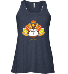 Cool Thanksgiving Football Shirt _ Gobble Player Turkey Gift Women's Racerback Tank Women's Racerback Tank - FordPhuMy