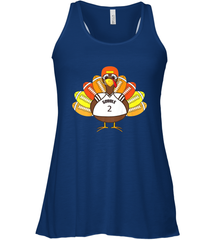 Cool Thanksgiving Football Shirt _ Gobble Player Turkey Gift Women's Racerback Tank Women's Racerback Tank - FordPhuMy