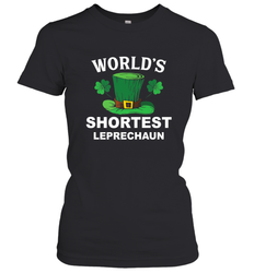 Shortest Leprechaun Funny Family St. Patrick's Day Women's T-Shirt