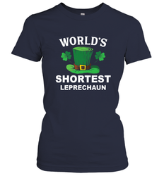 Shortest Leprechaun Funny Family St. Patrick's Day Women's T-Shirt
