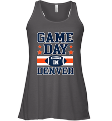 NFL Denver Co Game Day Football Home Team Colors Women's Racerback Tank Women's Racerback Tank - FordPhuMy