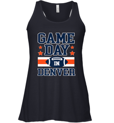 NFL Denver Co Game Day Football Home Team Colors Women's Racerback Tank Women's Racerback Tank - FordPhuMy