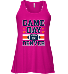 NFL Denver Co Game Day Football Home Team Colors Women's Racerback Tank Women's Racerback Tank - FordPhuMy