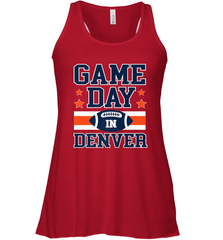 NFL Denver Co Game Day Football Home Team Colors Women's Racerback Tank Women's Racerback Tank - FordPhuMy