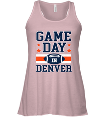 NFL Denver Co Game Day Football Home Team Colors Women's Racerback Tank Women's Racerback Tank - FordPhuMy