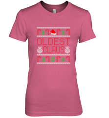 Oldest Claus Santa Hat Christmas Gift Matching Family Ugly Women's Premium T-Shirt Women's Premium T-Shirt - FordPhuMy