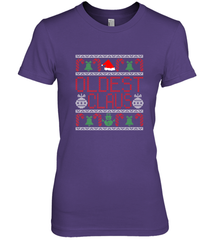 Oldest Claus Santa Hat Christmas Gift Matching Family Ugly Women's Premium T-Shirt Women's Premium T-Shirt - FordPhuMy