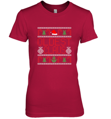Oldest Claus Santa Hat Christmas Gift Matching Family Ugly Women's Premium T-Shirt Women's Premium T-Shirt - FordPhuMy