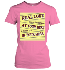 Real love funny quotes for valentine (2) Women's T-Shirt Women's T-Shirt - FordPhuMy