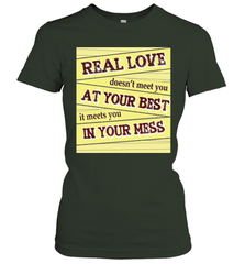 Real love funny quotes for valentine (2) Women's T-Shirt Women's T-Shirt - FordPhuMy