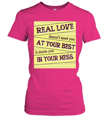 Real love funny quotes for valentine (2) Women's T-Shirt Women's T-Shirt - FordPhuMy