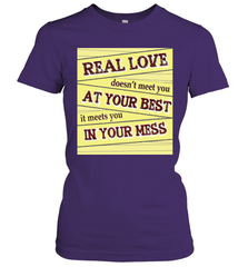 Real love funny quotes for valentine (2) Women's T-Shirt Women's T-Shirt - FordPhuMy
