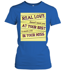 Real love funny quotes for valentine (2) Women's T-Shirt Women's T-Shirt - FordPhuMy